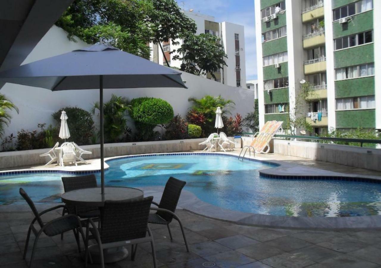 Flat Atlatic City Apart Hotel Barra Ondina Em Salvador Exterior photo